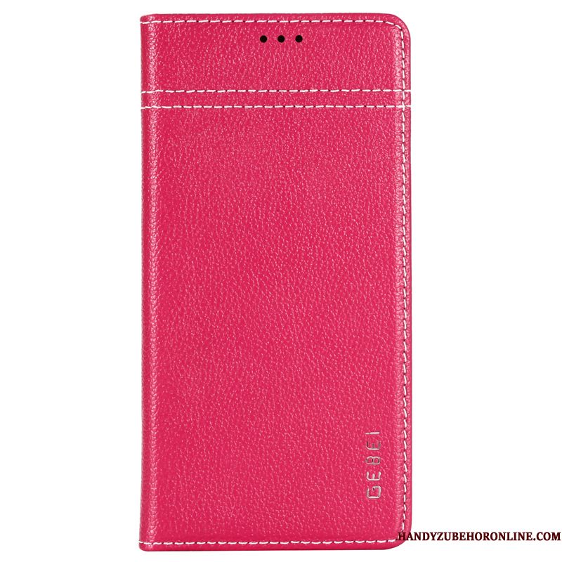 Hoesje Samsung Galaxy Note 10 Leer Khakitelefoon, Hoes Samsung Galaxy Note 10 Folio