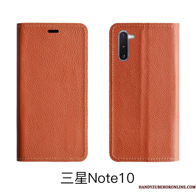 Hoesje Samsung Galaxy Note 10 Lite Leer Koe Rood, Hoes Samsung Galaxy Note 10 Lite Folio Patroontelefoon