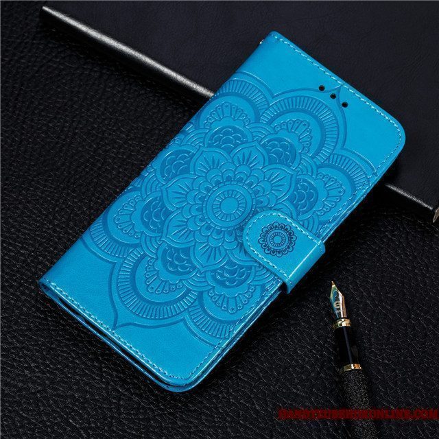 Hoesje Samsung Galaxy Note 10 Lite Zakken Anti-fall Roze, Hoes Samsung Galaxy Note 10 Lite Leer