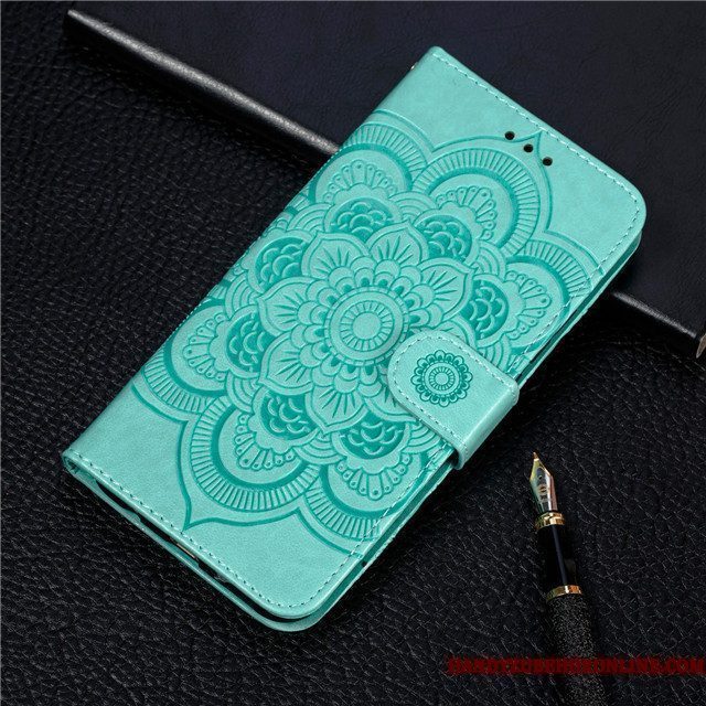 Hoesje Samsung Galaxy Note 10 Lite Zakken Anti-fall Roze, Hoes Samsung Galaxy Note 10 Lite Leer