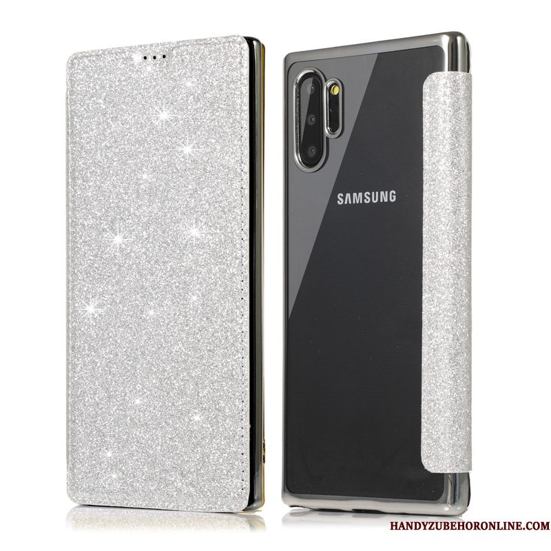 Hoesje Samsung Galaxy Note 10+ Zwart, Hoes Samsung Galaxy Note 10+