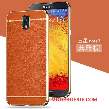 Hoesje Samsung Galaxy Note 3 Bescherming Anti-fall Dun, Hoes Samsung Galaxy Note 3 Siliconen Telefoon