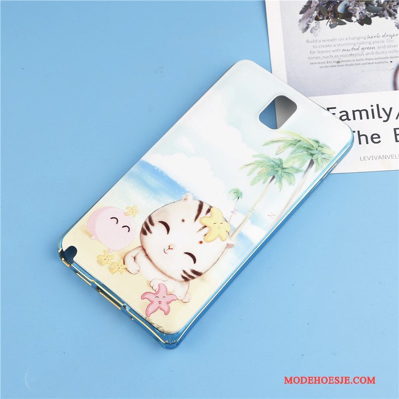 Hoesje Samsung Galaxy Note 3 Bescherming Telefoon Achterklep, Hoes Samsung Galaxy Note 3 Kleur Omlijsting