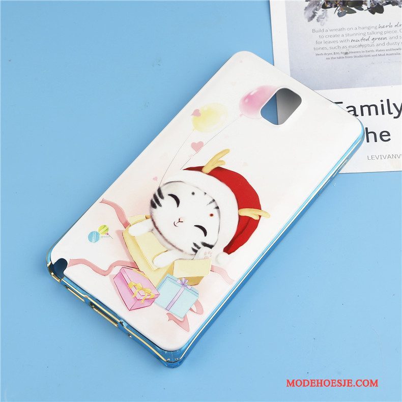 Hoesje Samsung Galaxy Note 3 Bescherming Telefoon Achterklep, Hoes Samsung Galaxy Note 3 Kleur Omlijsting