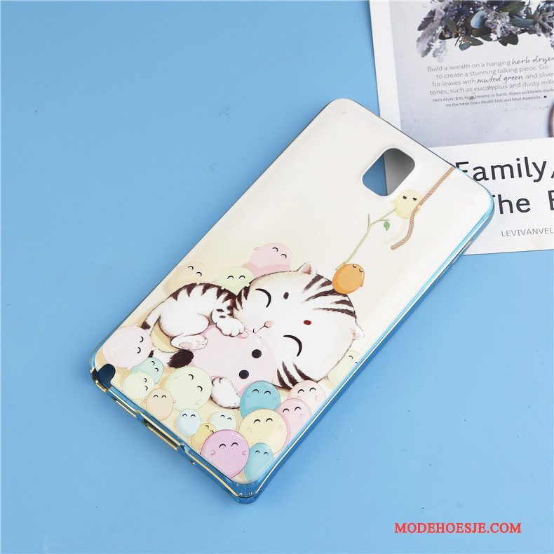 Hoesje Samsung Galaxy Note 3 Bescherming Telefoon Achterklep, Hoes Samsung Galaxy Note 3 Kleur Omlijsting