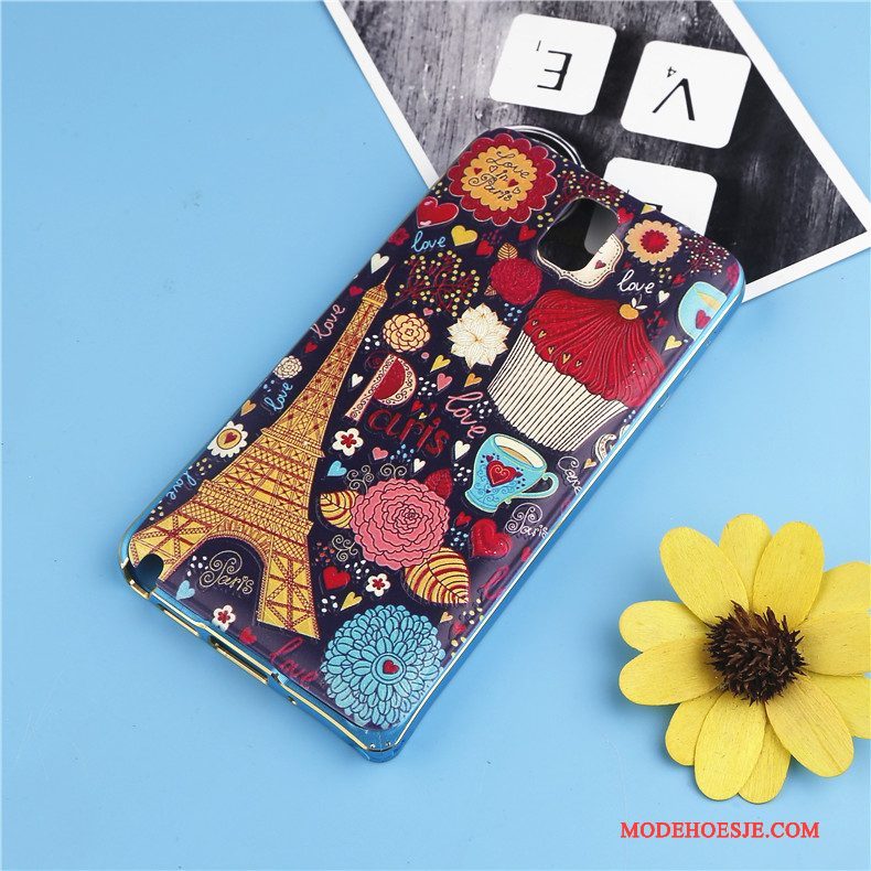 Hoesje Samsung Galaxy Note 3 Bescherming Telefoon Achterklep, Hoes Samsung Galaxy Note 3 Kleur Omlijsting