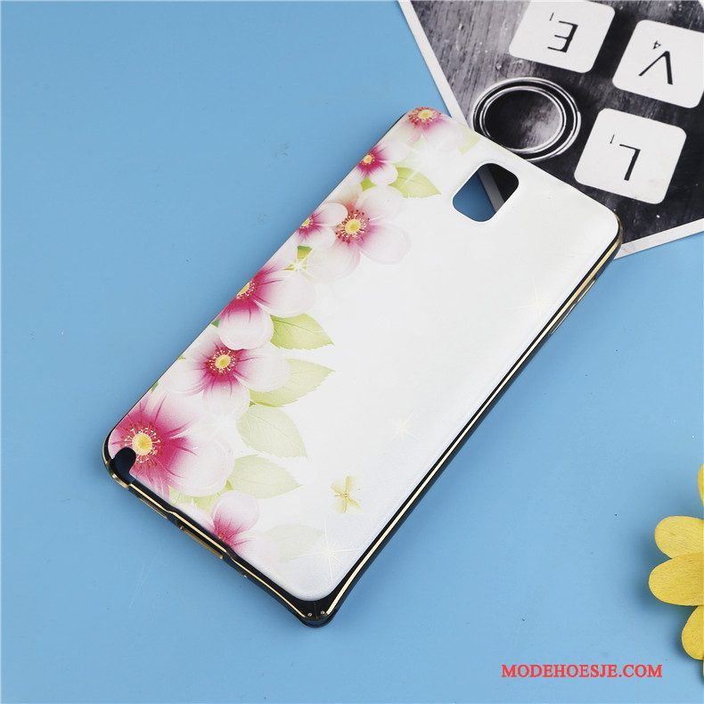 Hoesje Samsung Galaxy Note 3 Bescherming Telefoon Achterklep, Hoes Samsung Galaxy Note 3 Kleur Omlijsting