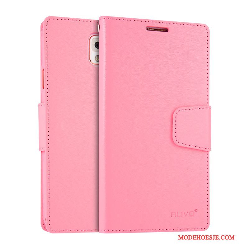 Hoesje Samsung Galaxy Note 3 Bescherming Telefoon Purper, Hoes Samsung Galaxy Note 3 Zacht