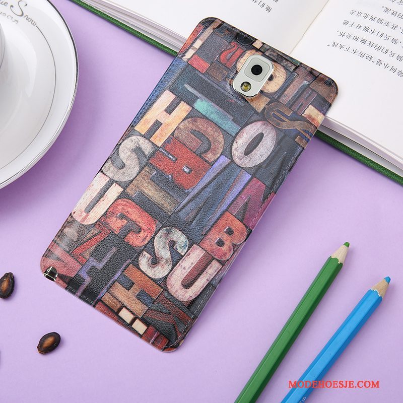 Hoesje Samsung Galaxy Note 3 Kleur Achterklep, Hoes Samsung Galaxy Note 3