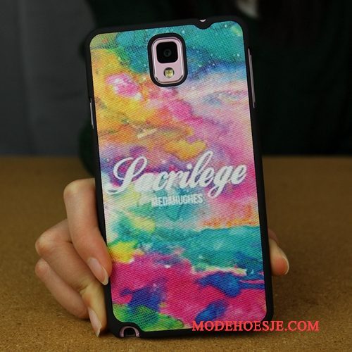 Hoesje Samsung Galaxy Note 3 Kleur Hard Trend, Hoes Samsung Galaxy Note 3 Siliconen Achterkleptelefoon