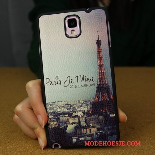 Hoesje Samsung Galaxy Note 3 Kleur Hard Trend, Hoes Samsung Galaxy Note 3 Siliconen Achterkleptelefoon