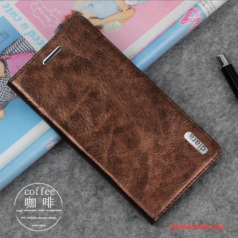 Hoesje Samsung Galaxy Note 3 Leer Roodtelefoon, Hoes Samsung Galaxy Note 3 Bescherming