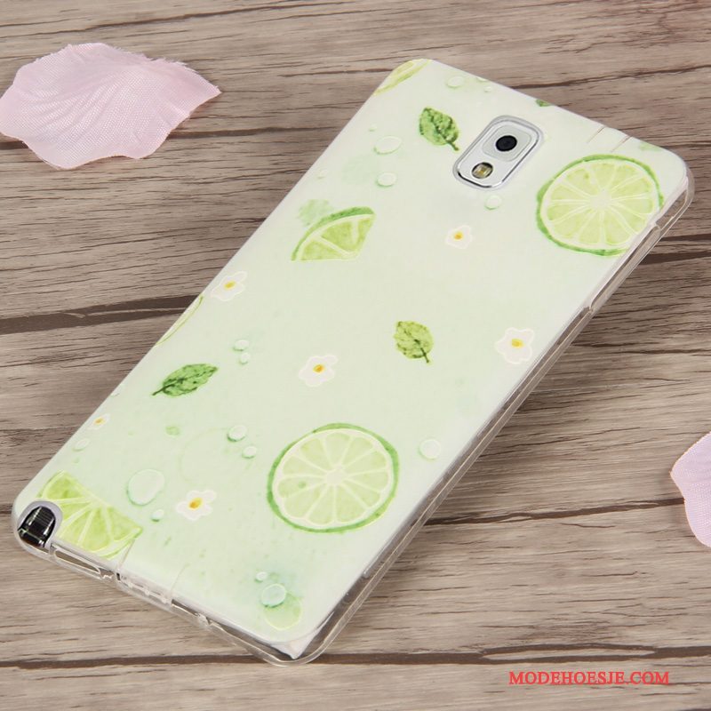 Hoesje Samsung Galaxy Note 3 Zakken Telefoon Anti-fall, Hoes Samsung Galaxy Note 3 Siliconen Dun Trend