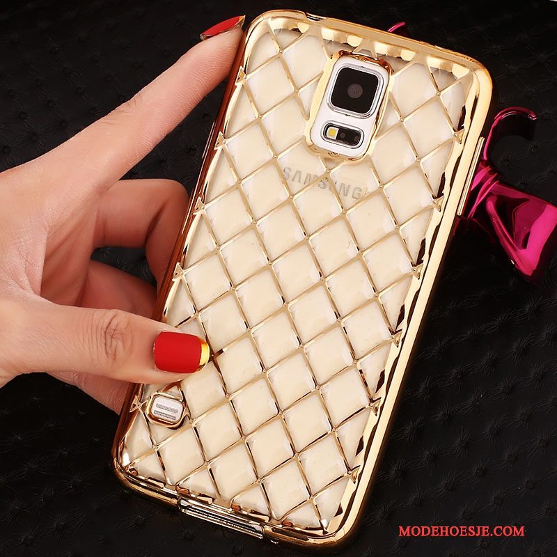 Hoesje Samsung Galaxy Note 4 Bescherming Dun Roze, Hoes Samsung Galaxy Note 4 Strass Ring