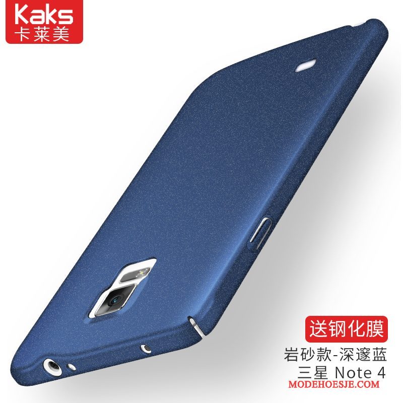 Hoesje Samsung Galaxy Note 4 Bescherming Schrobben Roze, Hoes Samsung Galaxy Note 4 Zakken Telefoon Hard