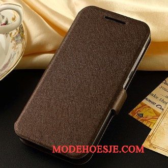 Hoesje Samsung Galaxy Note 4 Leer Bedrijf Goud, Hoes Samsung Galaxy Note 4 Bescherming