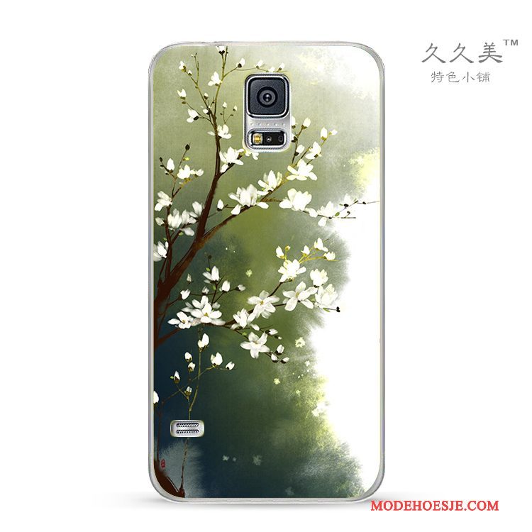 Hoesje Samsung Galaxy Note 4 Siliconen Chinese Stijltelefoon, Hoes Samsung Galaxy Note 4 Zacht Mini Inkt