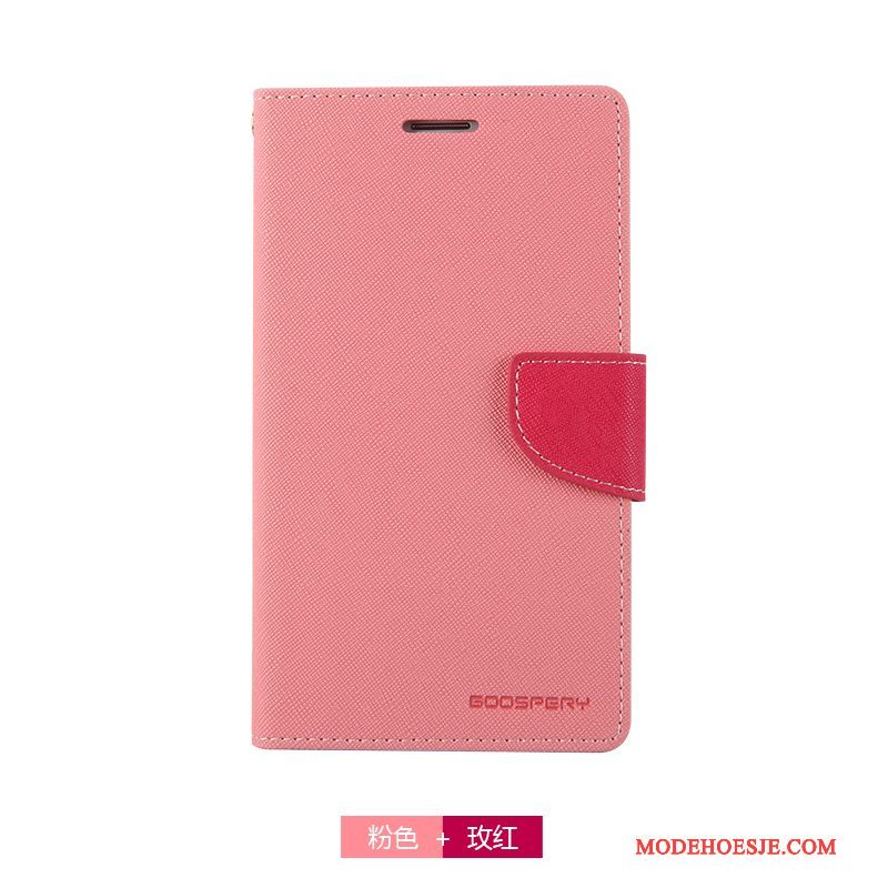 Hoesje Samsung Galaxy Note 4 Zacht Purpertelefoon, Hoes Samsung Galaxy Note 4 Folio