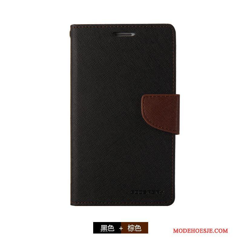 Hoesje Samsung Galaxy Note 4 Zacht Purpertelefoon, Hoes Samsung Galaxy Note 4 Folio