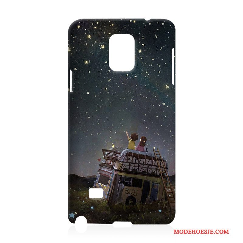 Hoesje Samsung Galaxy Note 4 Zacht Rood Anti-fall, Hoes Samsung Galaxy Note 4 Siliconen Telefoon