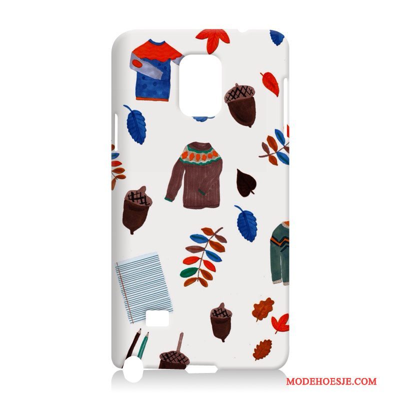 Hoesje Samsung Galaxy Note 4 Zacht Telefoon Blauw, Hoes Samsung Galaxy Note 4 Bescherming