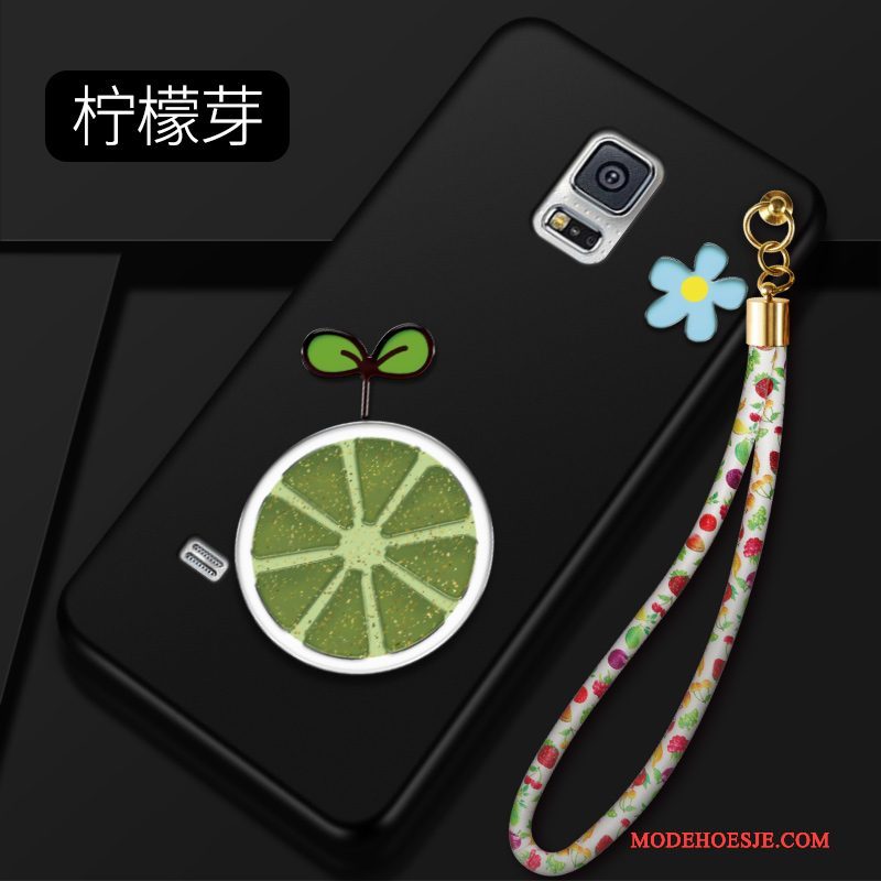 Hoesje Samsung Galaxy Note 4 Zacht Trendtelefoon, Hoes Samsung Galaxy Note 4 Bescherming Anti-fall Schrobben