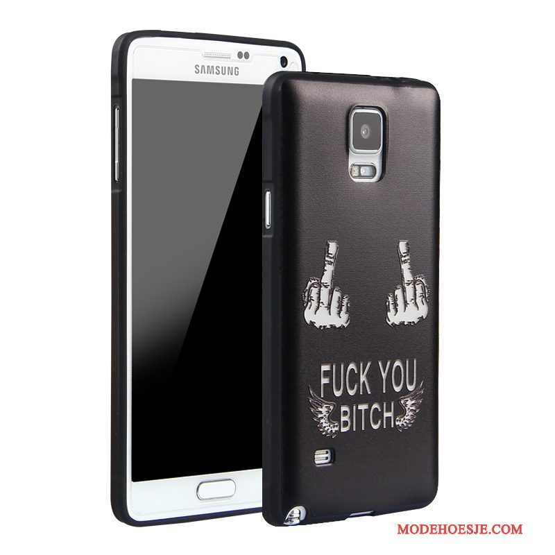 Hoesje Samsung Galaxy Note 4 Zakken Anti-falltelefoon, Hoes Samsung Galaxy Note 4 Reliëf Trend