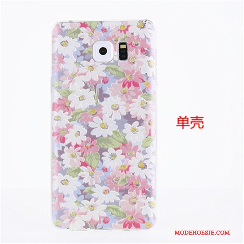 Hoesje Samsung Galaxy Note 5 Bescherming Anti-falltelefoon, Hoes Samsung Galaxy Note 5 Zakken Roze Ring