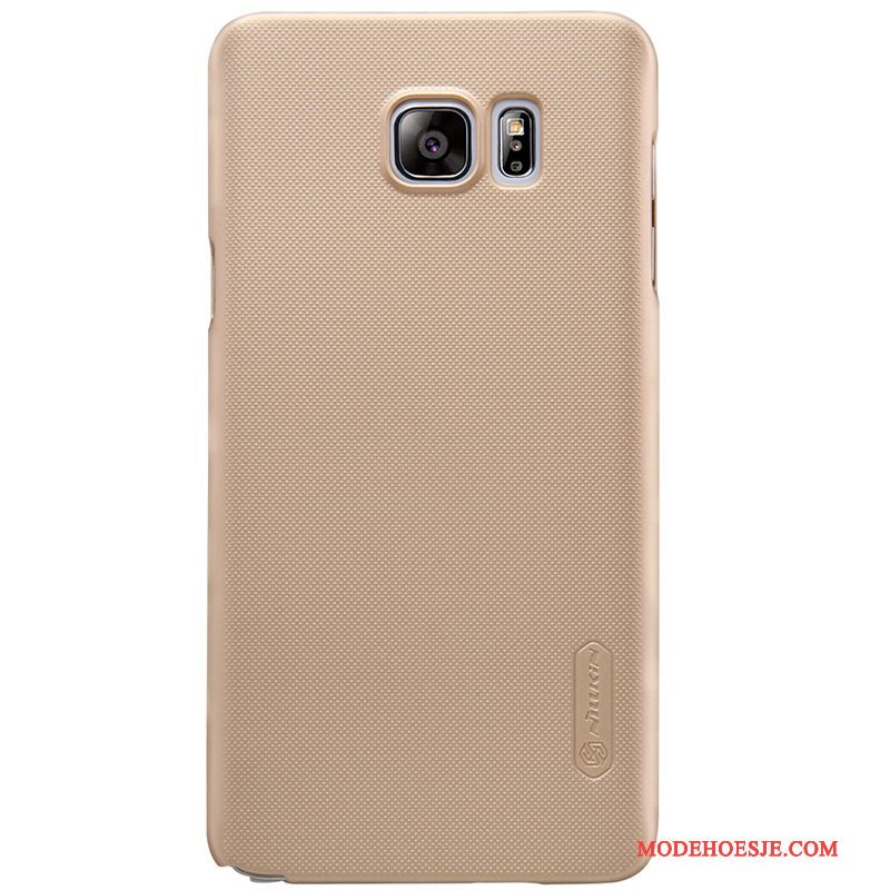 Hoesje Samsung Galaxy Note 5 Bescherming Goudtelefoon, Hoes Samsung Galaxy Note 5 Hard Rood