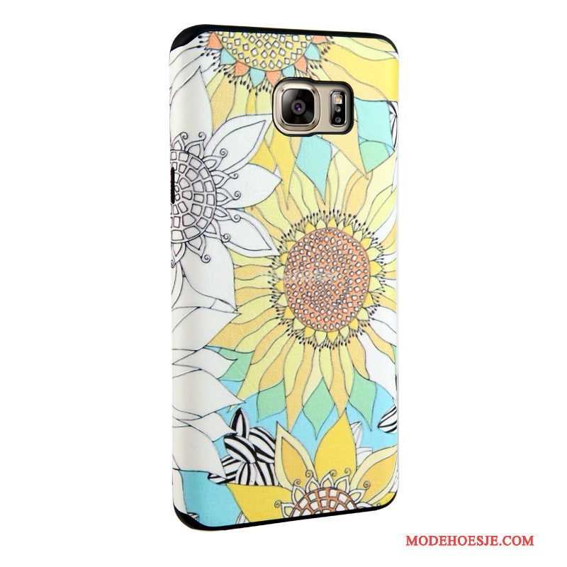 Hoesje Samsung Galaxy Note 5 Bescherming Trendtelefoon, Hoes Samsung Galaxy Note 5 Zacht Zwart