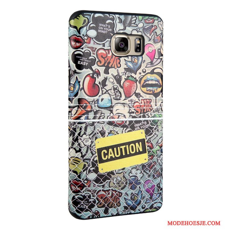 Hoesje Samsung Galaxy Note 5 Bescherming Trendtelefoon, Hoes Samsung Galaxy Note 5 Zacht Zwart