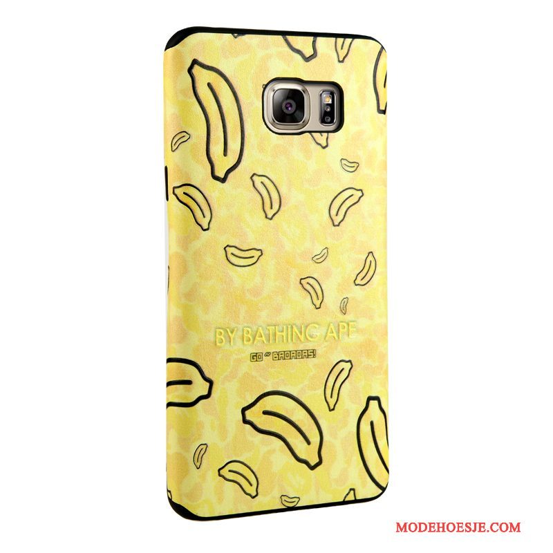 Hoesje Samsung Galaxy Note 5 Bescherming Trendtelefoon, Hoes Samsung Galaxy Note 5 Zacht Zwart