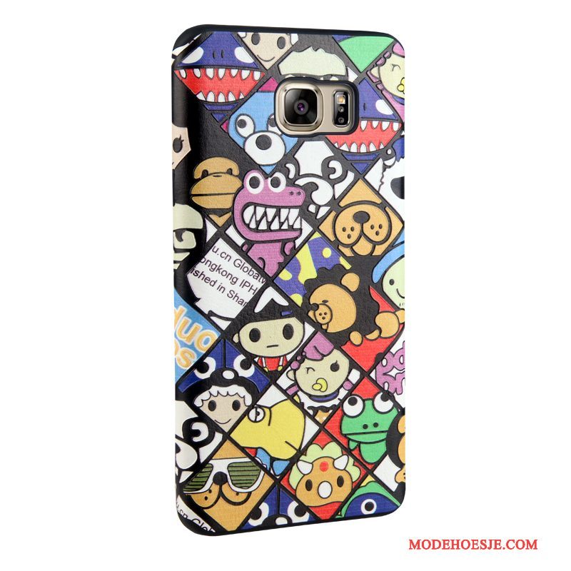 Hoesje Samsung Galaxy Note 5 Bescherming Trendtelefoon, Hoes Samsung Galaxy Note 5 Zacht Zwart