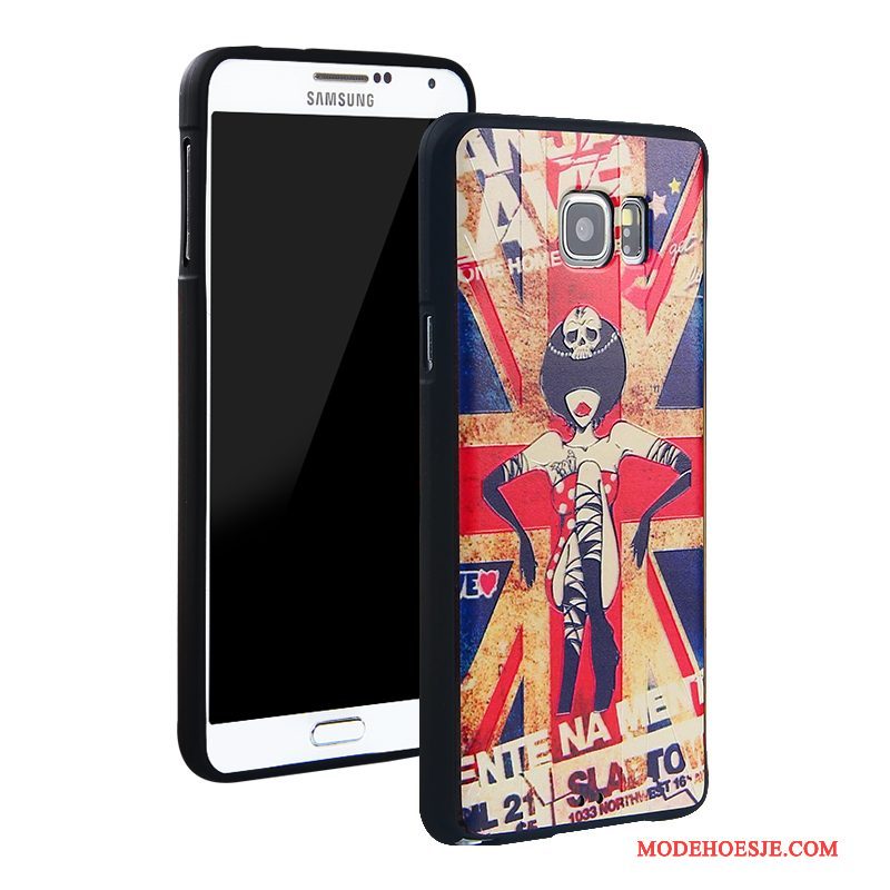 Hoesje Samsung Galaxy Note 5 Kleur Nieuw Anti-fall, Hoes Samsung Galaxy Note 5 Siliconen Duntelefoon