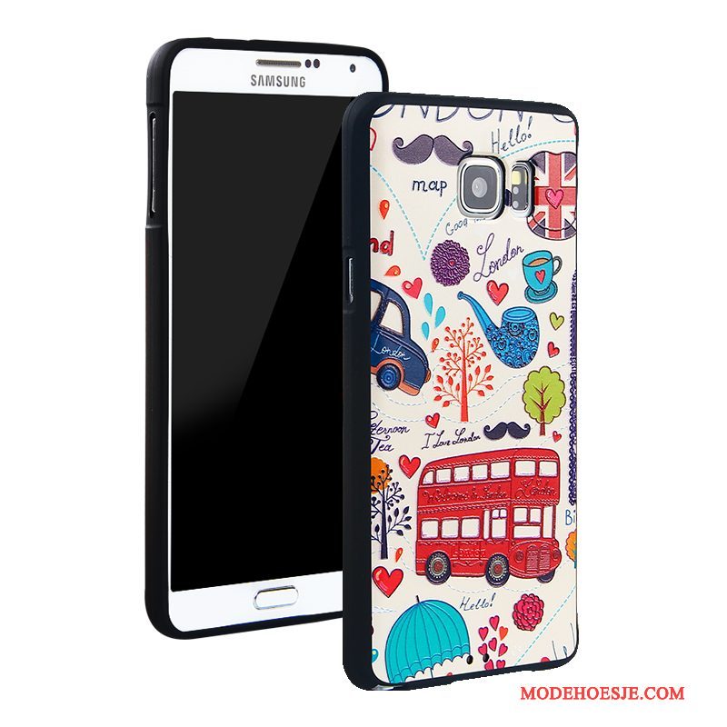 Hoesje Samsung Galaxy Note 5 Kleur Nieuw Anti-fall, Hoes Samsung Galaxy Note 5 Siliconen Duntelefoon