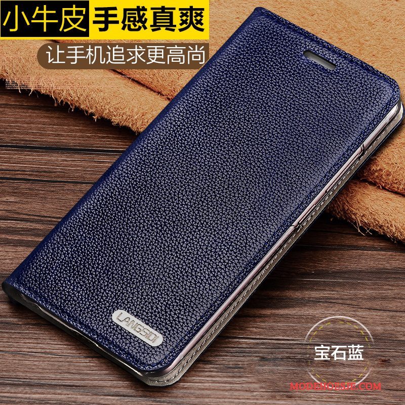 Hoesje Samsung Galaxy Note 5 Leer Telefoon Met De Hand, Hoes Samsung Galaxy Note 5 Folio Goud Pas