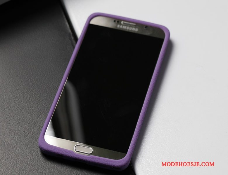 Hoesje Samsung Galaxy Note 5 Siliconen Grijs Doek, Hoes Samsung Galaxy Note 5 Bescherming Telefoon