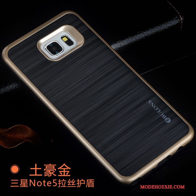 Hoesje Samsung Galaxy Note 5 Zacht Achterklep Anti-fall, Hoes Samsung Galaxy Note 5 Bescherming Trendtelefoon