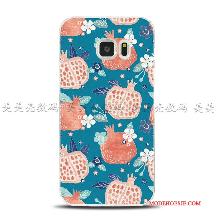 Hoesje Samsung Galaxy Note 5 Zacht Bloementelefoon, Hoes Samsung Galaxy Note 5 Bescherming Rood Ring