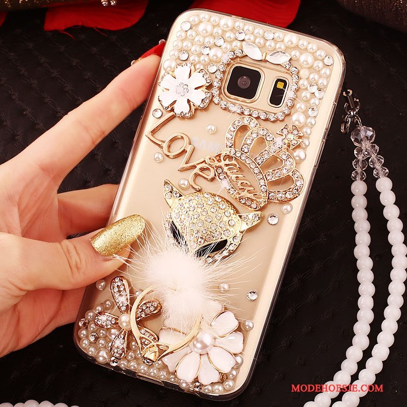 Hoesje Samsung Galaxy Note 5 Zacht Hanger Ring, Hoes Samsung Galaxy Note 5 Siliconen Rozetelefoon