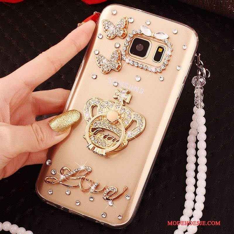 Hoesje Samsung Galaxy Note 5 Zacht Hanger Ring, Hoes Samsung Galaxy Note 5 Siliconen Rozetelefoon