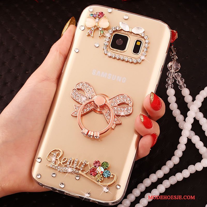 Hoesje Samsung Galaxy Note 5 Zacht Hanger Ring, Hoes Samsung Galaxy Note 5 Siliconen Rozetelefoon