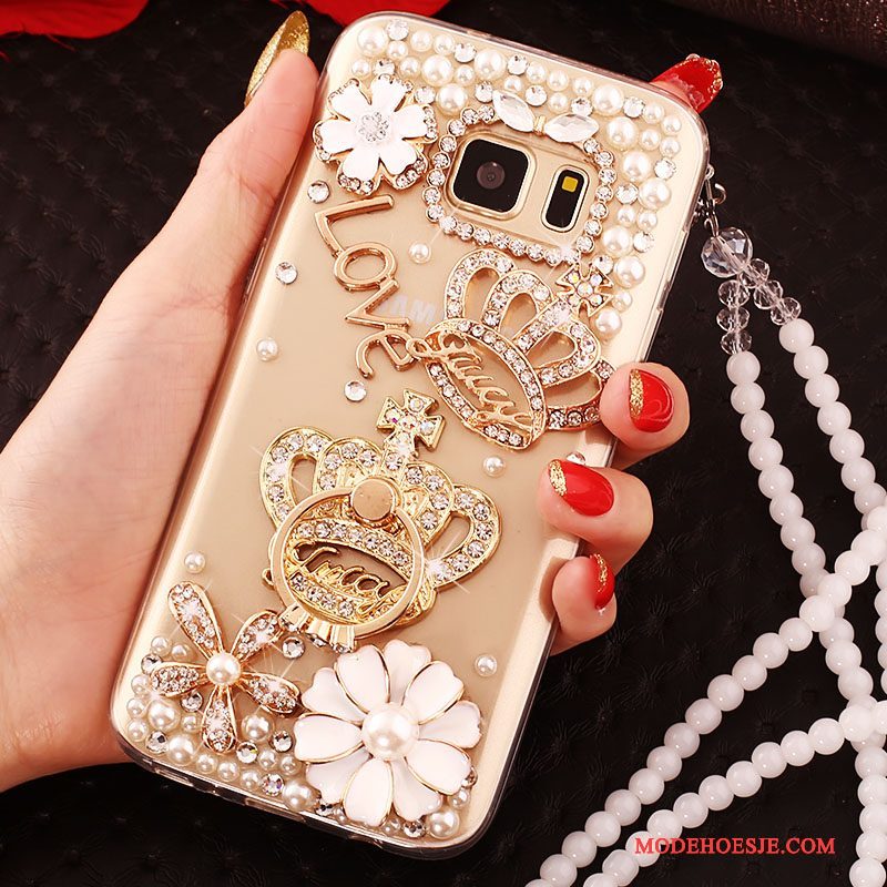 Hoesje Samsung Galaxy Note 5 Zacht Hanger Ring, Hoes Samsung Galaxy Note 5 Siliconen Rozetelefoon