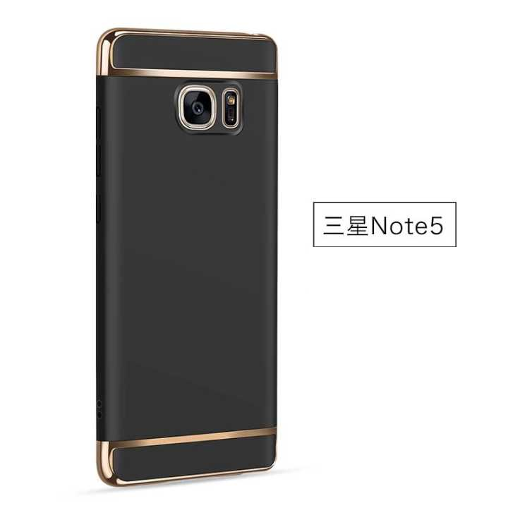 Hoesje Samsung Galaxy Note 5 Zakken Hardtelefoon, Hoes Samsung Galaxy Note 5 Bescherming Zwart Hanger