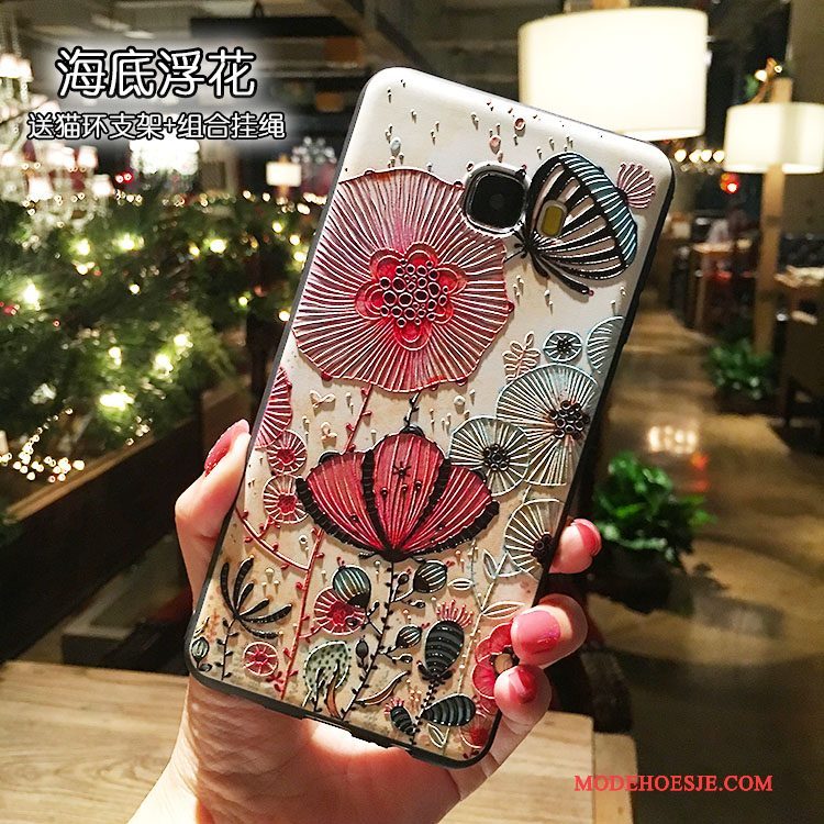 Hoesje Samsung Galaxy Note 5 Zakken Ring Anti-fall, Hoes Samsung Galaxy Note 5 Bescherming Telefoon Hanger