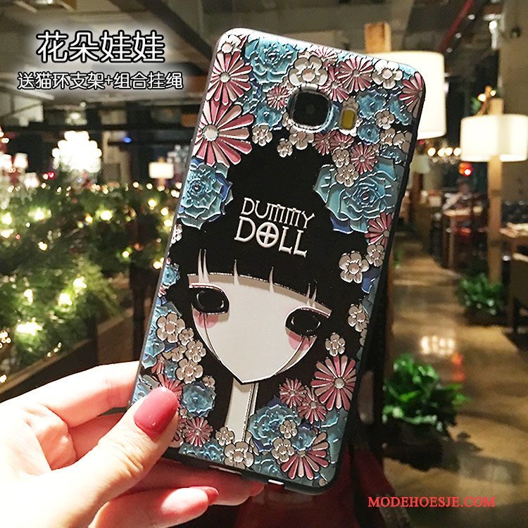 Hoesje Samsung Galaxy Note 5 Zakken Ring Anti-fall, Hoes Samsung Galaxy Note 5 Bescherming Telefoon Hanger