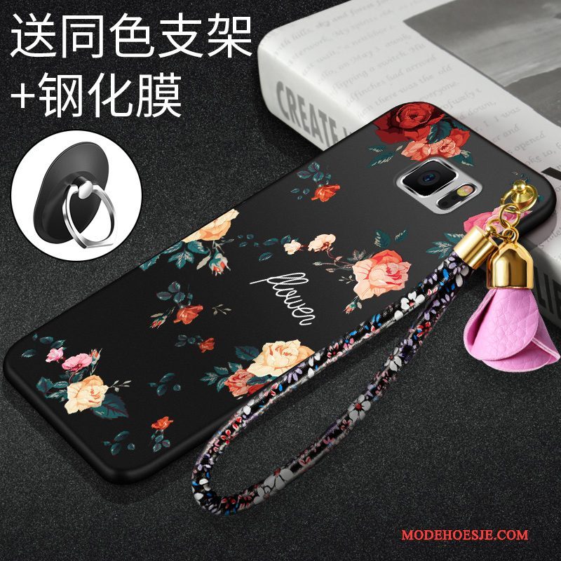 Hoesje Samsung Galaxy Note 5 Zakken Rood Dun, Hoes Samsung Galaxy Note 5 Bescherming Schrobbentelefoon