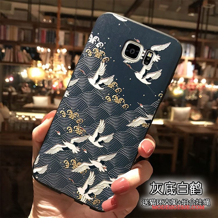 Hoesje Samsung Galaxy Note 5 Zakken Rood Hanger, Hoes Samsung Galaxy Note 5 Spotprent Telefoon