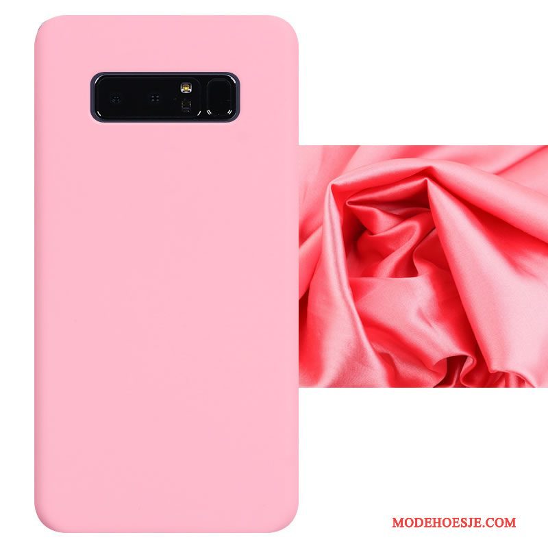Hoesje Samsung Galaxy Note 8 Bescherming Donkerblauwtelefoon, Hoes Samsung Galaxy Note 8 Anti-fall Hard