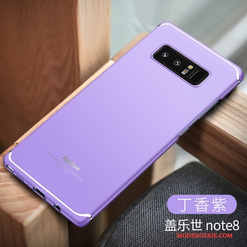 Hoesje Samsung Galaxy Note 8 Bescherming Schrobben Groen, Hoes Samsung Galaxy Note 8 Effen Kleurtelefoon